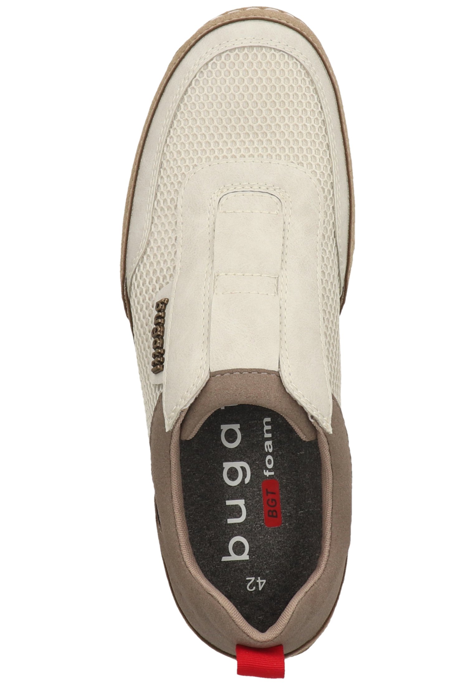 Bugatti Scarpe senza lacci - light grey/grigio chiaro - Zalando