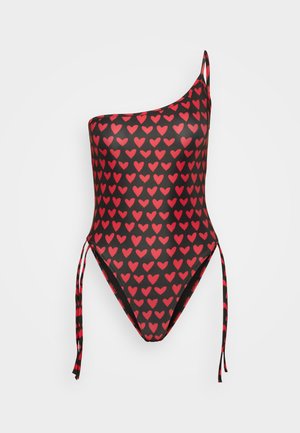 SWIMSUIT - Badeanzug - red/black