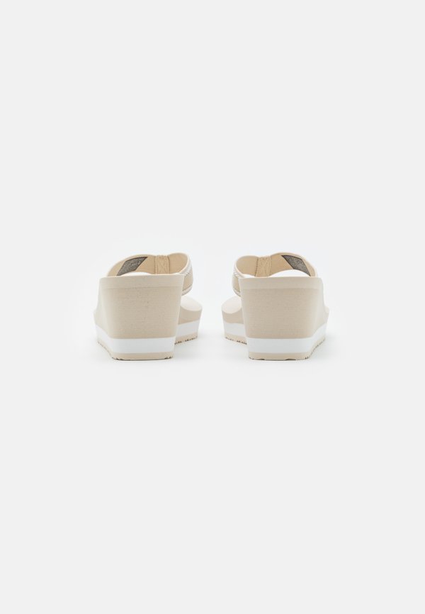 HI WEDGE BEACH - T-bar sandals - classic beige3