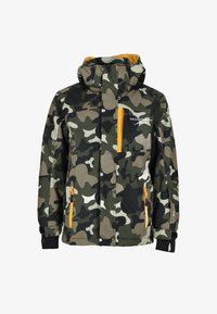 Valgt, green camouflage mustard yellow