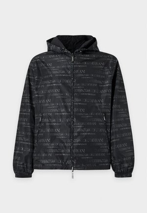 Emporio Armani, Lagana jakna - navy/drizzle