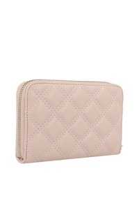 Guess GIULLY SLG MEDIUM ZIP AROUND - Portefeuille - light beige