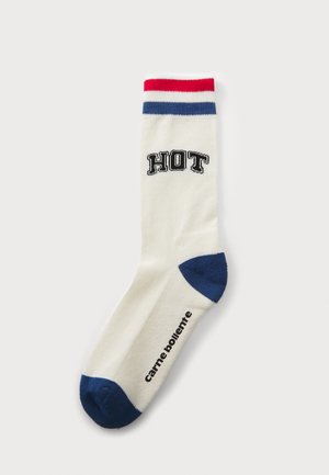 Carne Bollente RUNNER'S RESPITE UNISEX - Sokker - cream