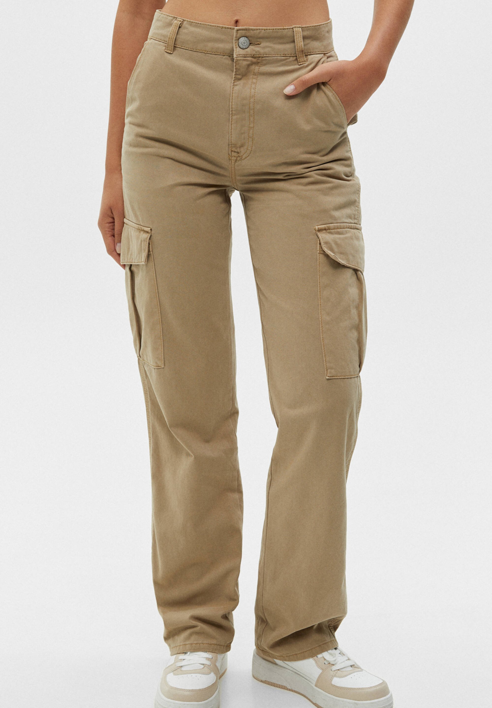 pants cargo beige