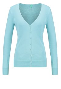 United Colors of Benetton Chaqueta de punto - light blue