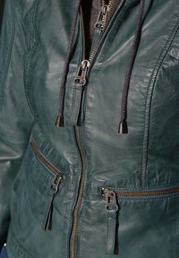 Maze BRAYFORD - Leren jas - blue