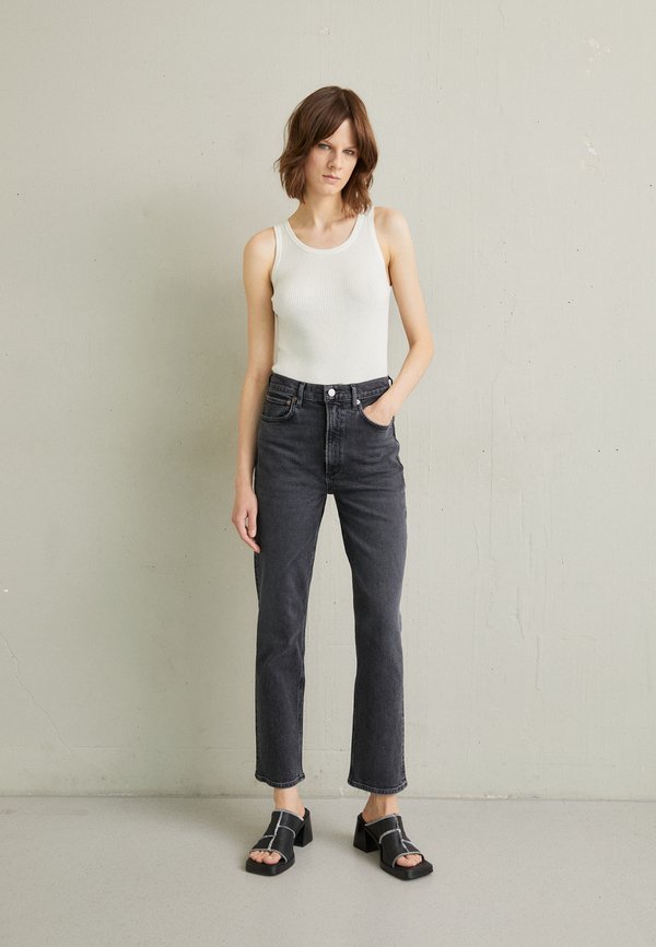 HIGH RISE STOVEPIPE - Straight leg jeans2