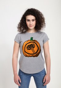 Henry Tiger AVENGERS CLASSIC THOR PUMPKIN - T-shirts print - melange grey