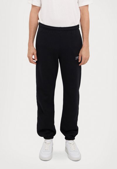 7 DAYS Active ORGANIC FITTED SWEATPANTS - Treniņtērpa apakšdaļas - black beauty