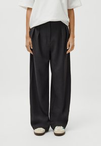 LeGer by Lena Gercke LEGER X OH APRIL FRANJA PANTS - Nadrágok - dark grey melange