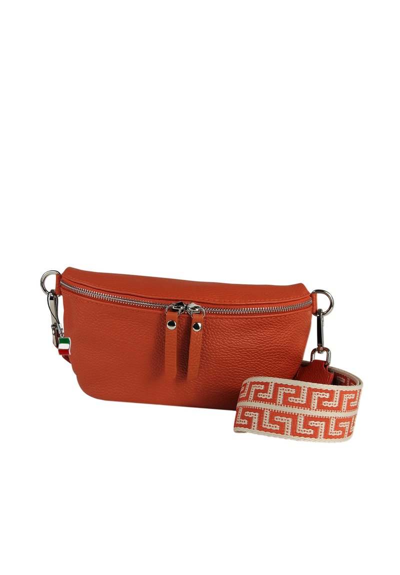DrachenLeder Sac banane - orange papaya