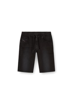 Diesel KROOLEY JOGG - Pantaloni scurți din denim - black