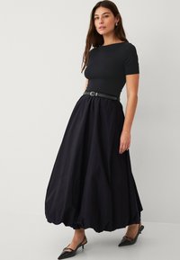 Ellos Collection BALLON  - A-Linien-Rock - schwarz