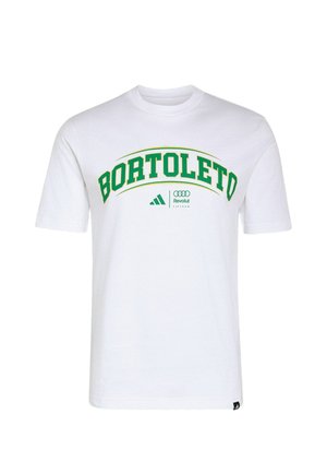 adidas Performance, AUDI REVOLUT F1 TEAM GABRIEL BORTOLETO GRAPHIC III TEE - T-shirt print - white   green