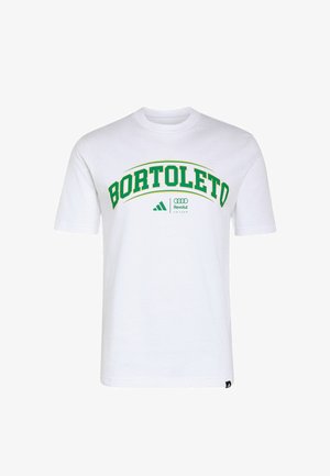 adidas Performance, AUDI REVOLUT F1 TEAM GABRIEL BORTOLETO GRAPHIC III TEE - T-shirt print - white green
