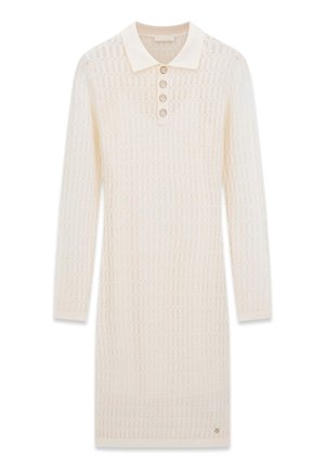Guess, GESTRICKTES MINI DRESS - Robe fourreau - weiß