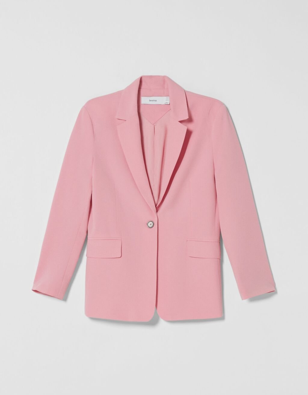 bershka blazer pink