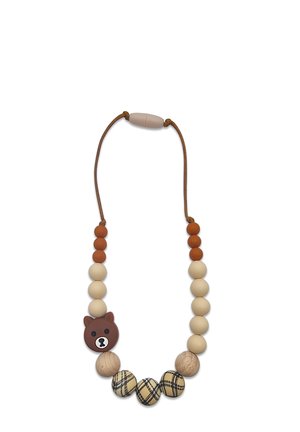 BEARBERRY - Collana - wood/wheat/rust