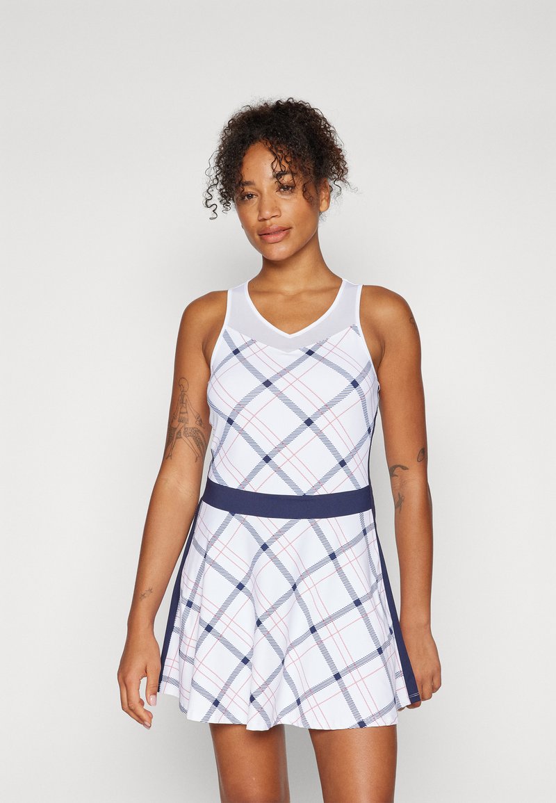 Fila DRESS FRITZA - Športové šaty - white