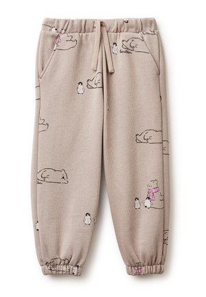 Stoffhose - beige