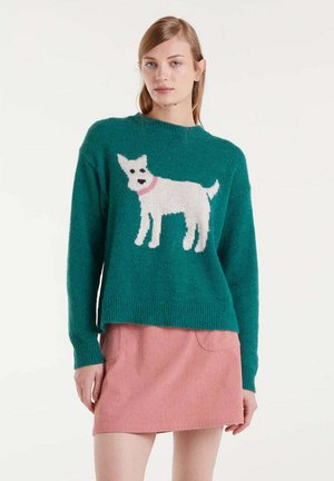ESTAMPADO PERRO
 - Jersey de punto - verde