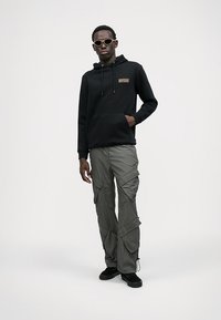 Rip Curl SHRED TILL HOOD UNISEX - Φούτερ με κουκούλα - black