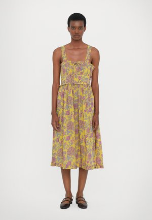 MILLE CALLA  - Blousejurk - citron floral