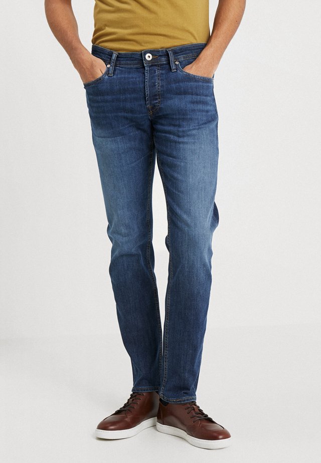JJIMIKE JJORIGINAL - Jeans Straight Leg - blue denim