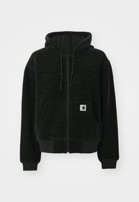 ACTIVE JACKET - Felpa con zip - black