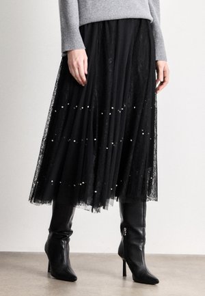 SKIRT - Fustă în formă de A - black
