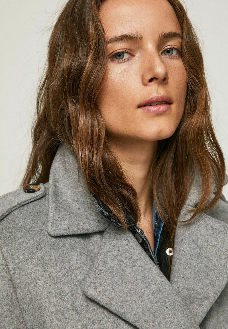 Pepe Jeans Abrigo clásico - grey marl/gris claro - Zalando.es