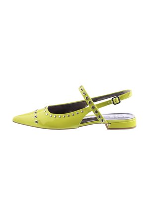 Slingback ballerina´s - green