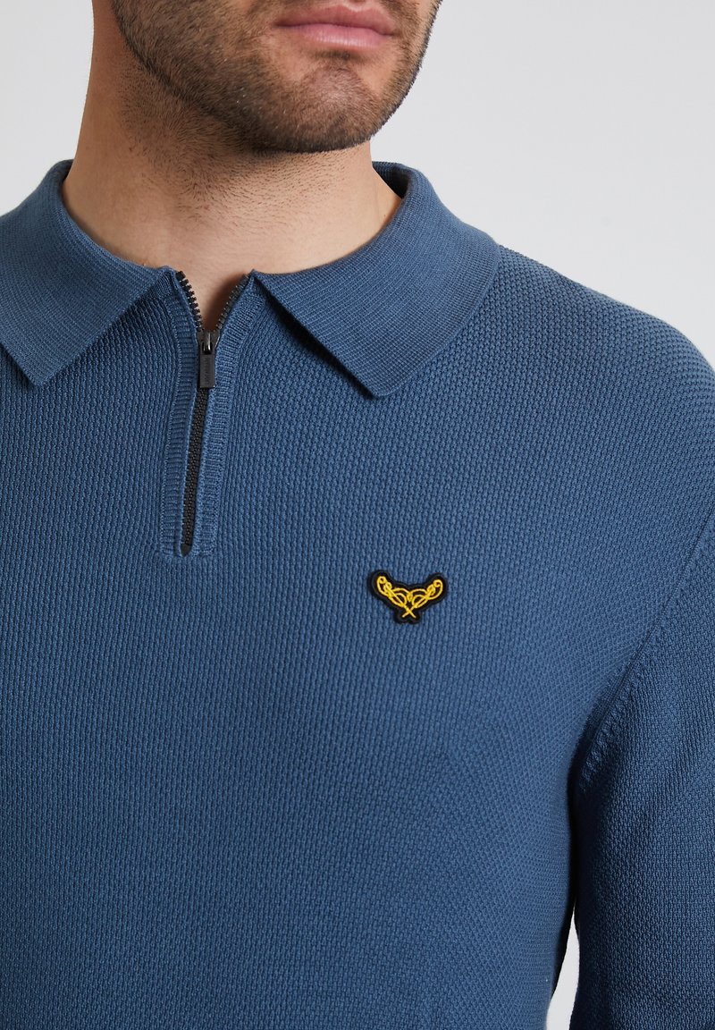 Herren Strickjacken | Threadbare BINTCLIFF Strickpullover denim blue/blue denim - EN76083 Herren Strickjacken | Threadbare BINTCLIFF Strickpullover denim blue/blue denim - EN76083