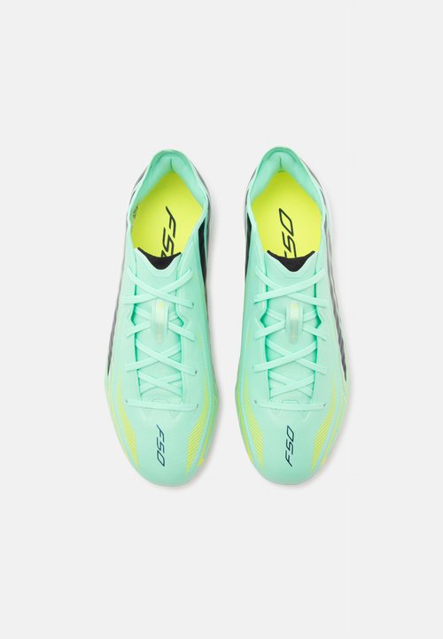 adidas F50 HYPERFAST ELITE FIRM GROUND KIDS UNISEX - Botines de fútbol para terreno firme - pulse mint/core black/solar lemon — photo 4