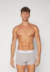 Calvin Klein Underwear TRUNK 3 PACK MODERN COTTON STRETCH - Ozke boksarice - black/ash/air