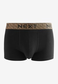 Next 4 PACK - Apakšbikses - black metallic chain pattern waistband