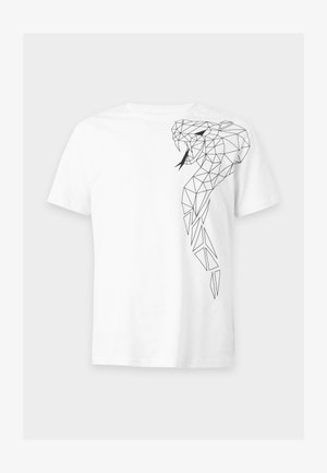 Pier One by Zalando, Print T-shirt - white
