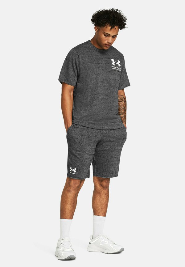 RIVAL TERRY - Sports shorts - castlerock light heather2