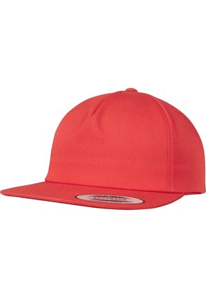 UNSTRUCTURED 5-PANEL SNAPBACK - Cappellino - red