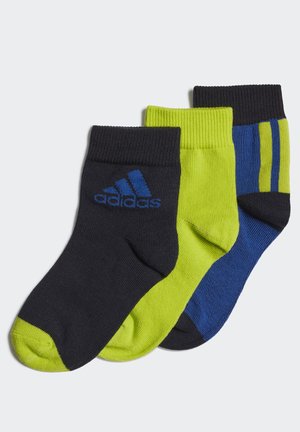 adidas Performance, 3 PAIRS - Calze sportive - blue