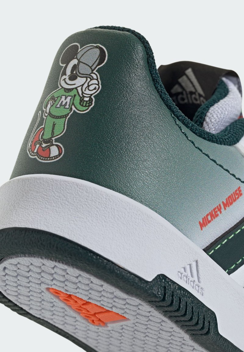 adidas Sportswear DISNEY MICKEY MOUSE TENSAUR - Baby shoes - cloud white  aurora ivy lime burst/off-white - Zalando.ie