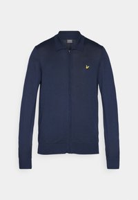 AIRLIGHT COLLARED  - Sweat zippé - dark navy