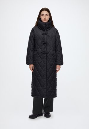 VILA, VIBUMBLE L/S COAT - Зимно палто - black beauty
