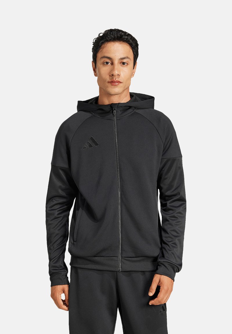 adidas Performance TEAMSPORT - TIRO 25 - Sweater met rits - schwarz