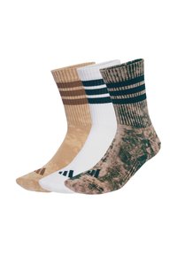3PACK - Meias desportivas - warm sandstone aurora ivy white