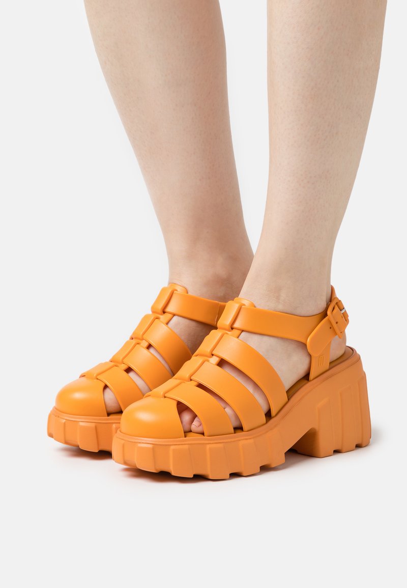 Melissa MEGAN - Platforminiai sandalai - orange