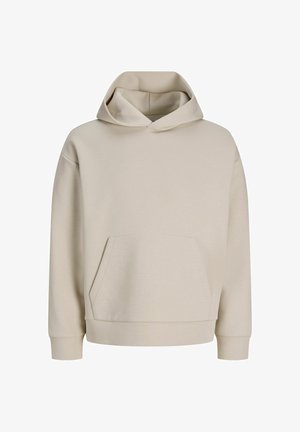 Jack & Jones, HOODIE PLUS SIZE PLAIN HOODIE - Mikina s kapucňou - moonbeam