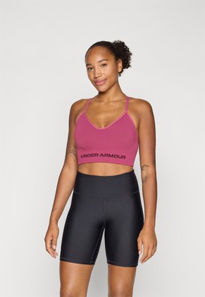 VANISH LOW - Sutien sport cu susținere scăzută - fuchsia dusk/dark maroon