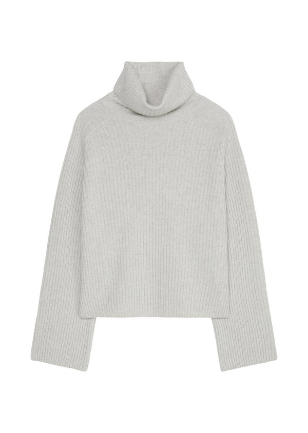 TURTLE NECK - Jumper - light granite melange2