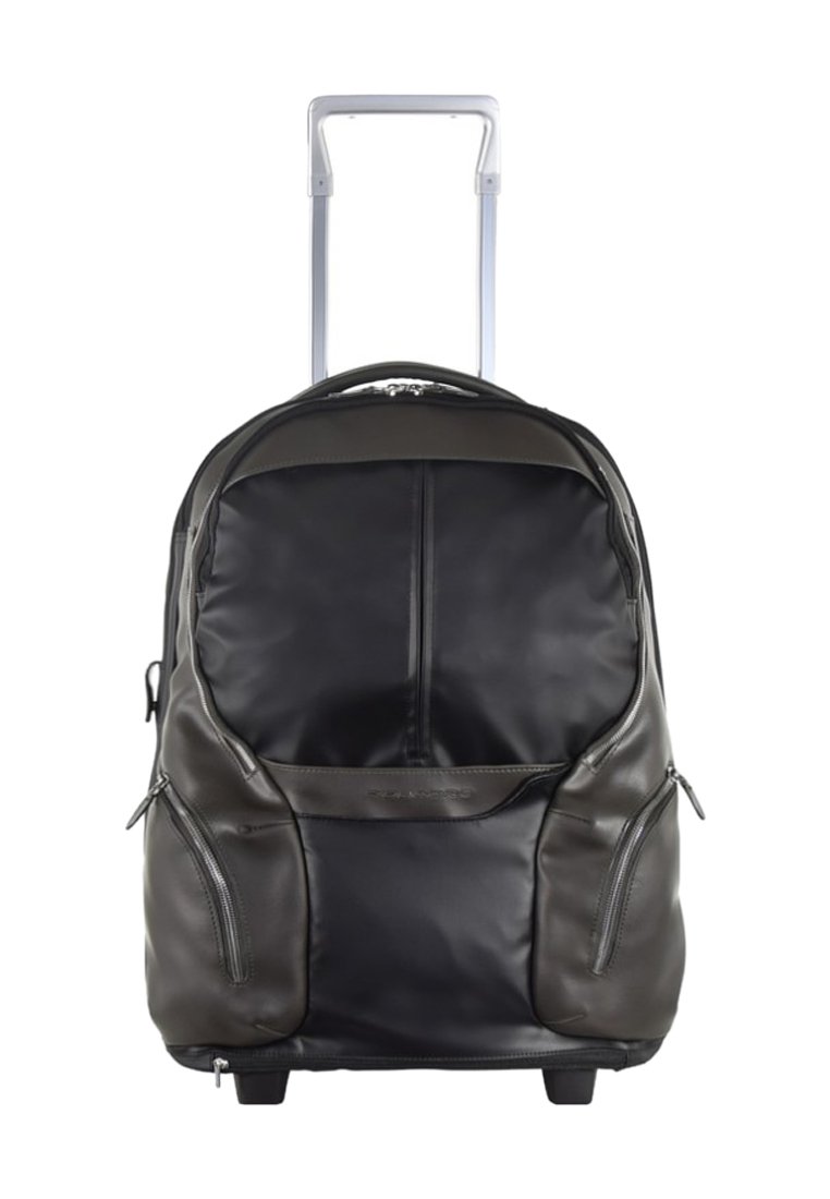 Valise Cabine à Roulettes Noir Piquadro - Taille Petit Cabine (jusqu'à 48cm) - Neuf Avec étiquettes - Poignée Télescopique, Léger